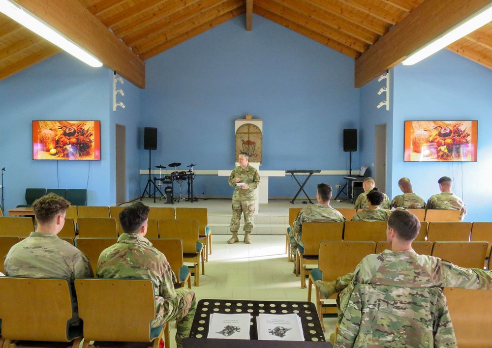 Thanksgiving service held at Grafenwoehr Training Area