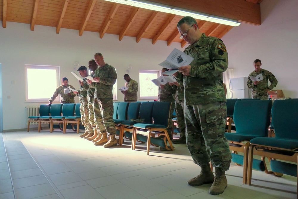 Thanksgiving service held at Grafenwoehr Training Area