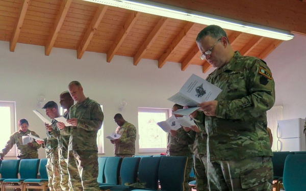 Thanksgiving service held at Grafenwoehr Training Area