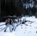 U.S. Marines Post Security for Finnish Soldiers