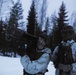 U.S. Marines Post Security for Finnish Soldiers