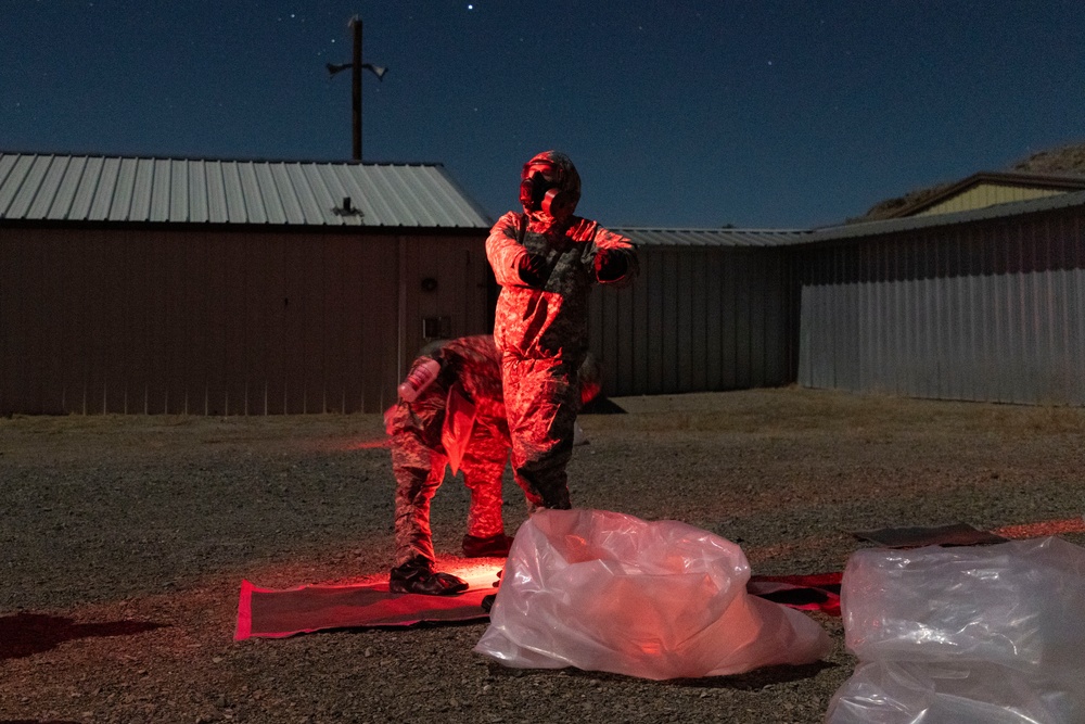 4th BN Soldiers Validate at Dugway Proving Grounds