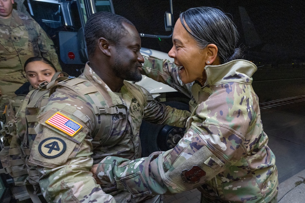 44th IBCT Soldiers return in time for the holidays