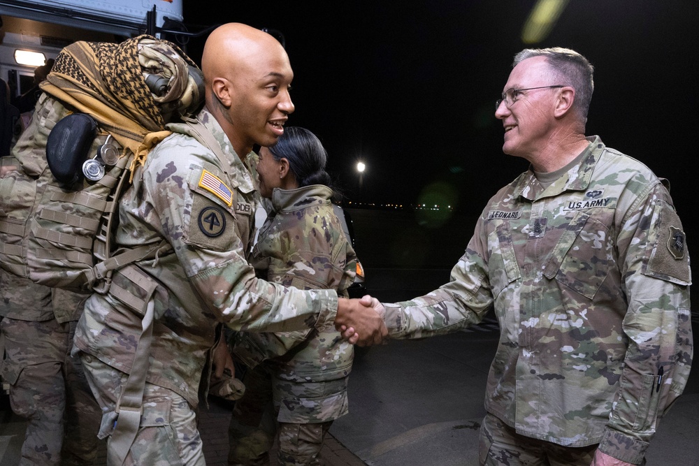 44th IBCT Soldiers return in time for the holidays