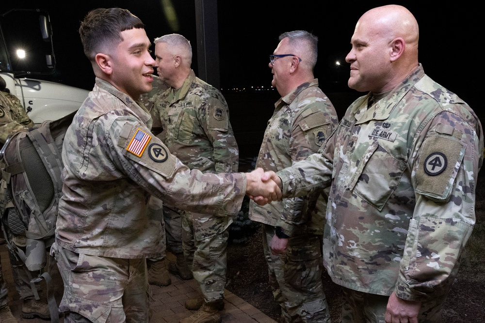 44th IBCT Soldiers return in time for the holidays