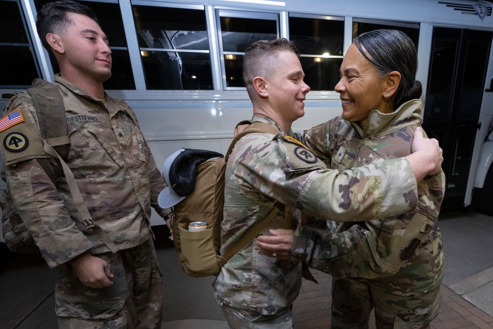 44th IBCT Soldiers return in time for the holidays