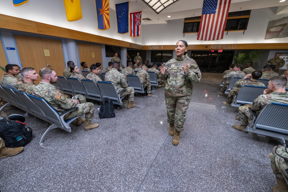 44th IBCT Soldiers return in time for the holidays