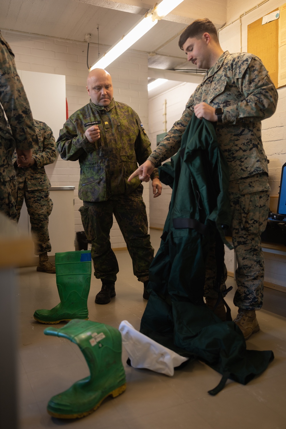 CBRN Conducts Integration Training with Nyland Brigade Fire, Rescue, and Response Team