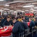 USS Ronald Reagan (CVN 76) hosts a Thanksgiving feast