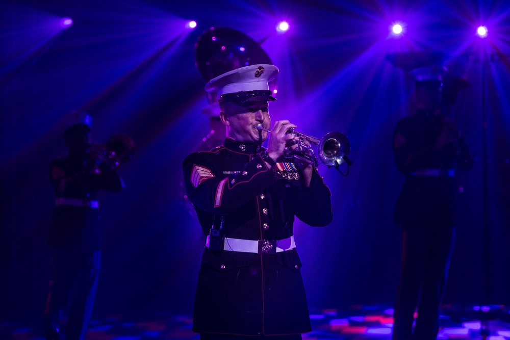 III Marine Expeditionary Force Band performs at the 2024 Japan Self-Defense Forces Marching Festival
