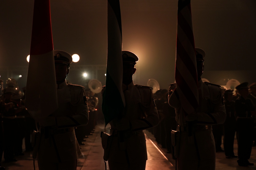 III Marine Expeditionary Force Band performs at the 2024 Japan Self-Defense Forces Marching Festival