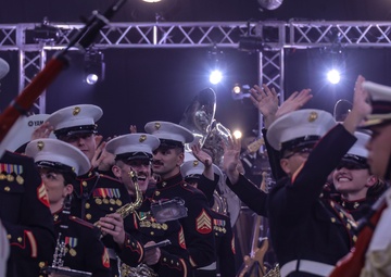 III Marine Expeditionary Force Band performs at the 2024 Japan Self-Defense Forces Marching Festival
