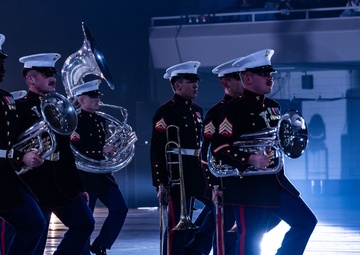 III Marine Expeditionary Force Band performs at the 2024 Japan Self-Defense Forces Marching Festival