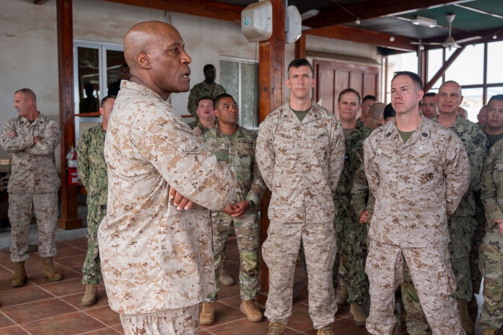 AFRICOM Commander Visits Djibouti for Thanksgiving