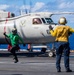 Flight Operations are conducted aboard USS Carl Vinson (CVN 70)