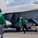 Flight Operations are conducted aboard USS Carl Vinson (CVN 70)