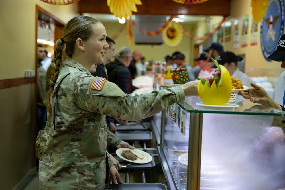 A Camp Bondsteel Thanksgiving Celebration