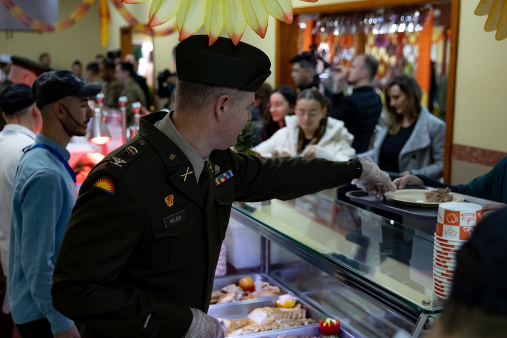 A Camp Bondsteel Thanksgiving Celebration