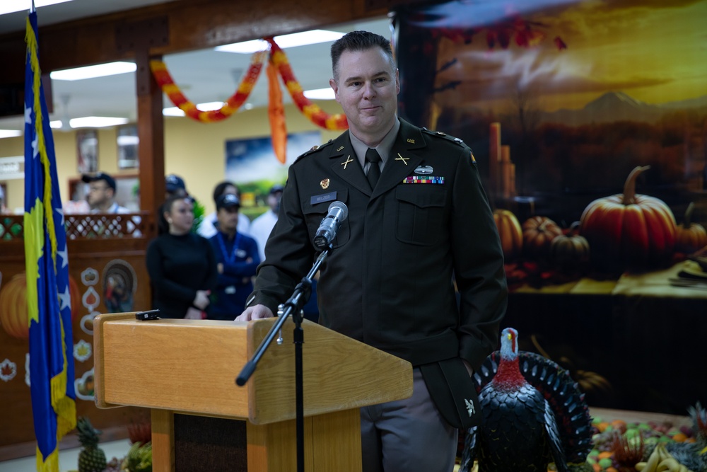 A Camp Bondsteel Thanksgiving Celebration