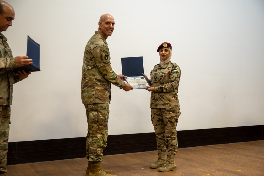 U.S. and JAF Soldiers get recognized at Women, Peace, and Security Ceremony