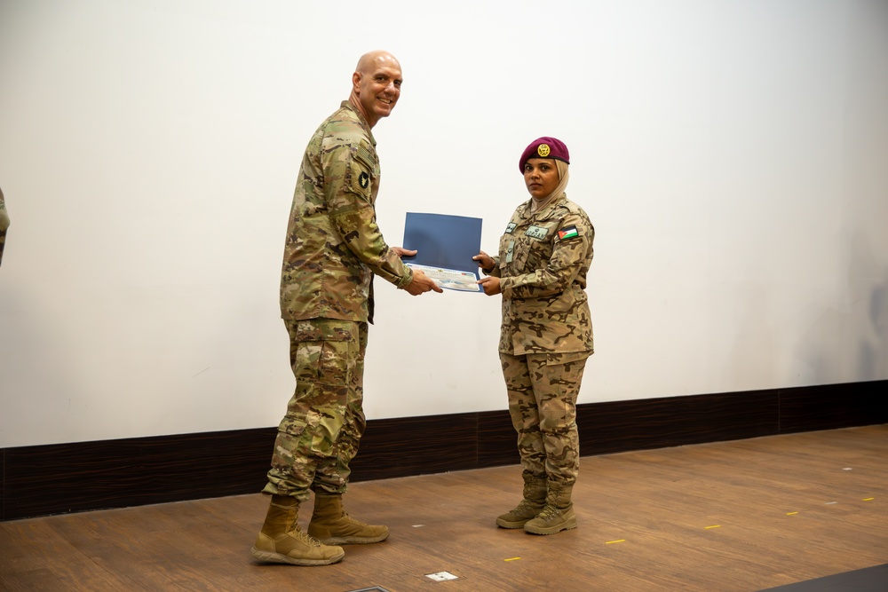 U.S. and JAF Soldiers get recognized at Women, Peace, and Security Ceremony