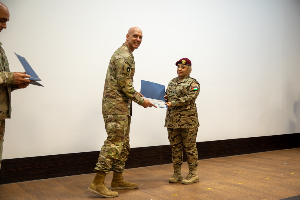 U.S. and JAF Soldiers get recognized at Women, Peace, and Security Ceremony