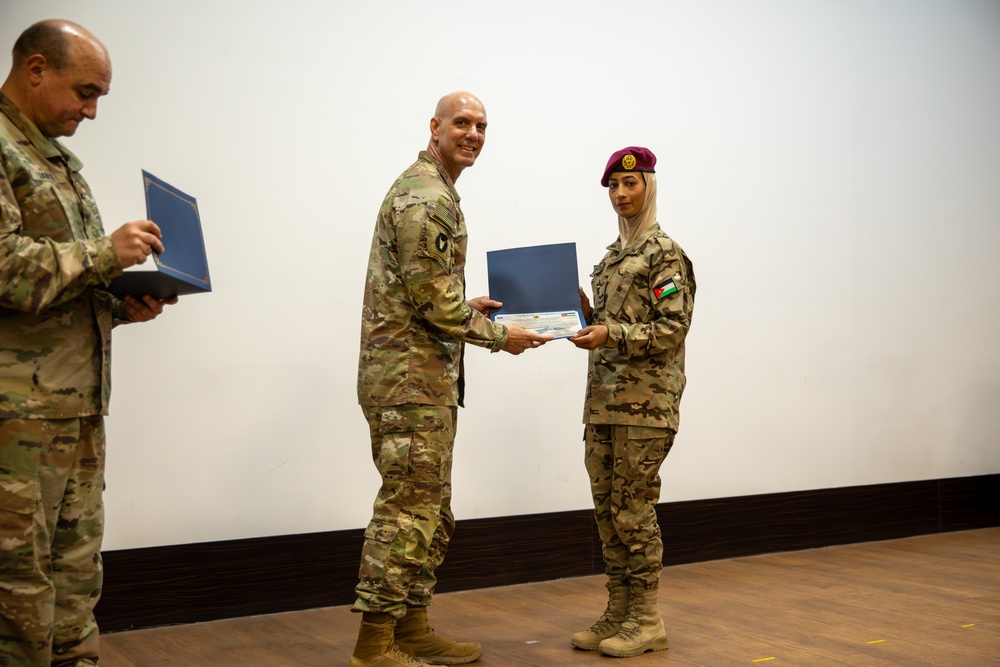 U.S. and JAF Soldiers get recognized at Women, Peace, and Security Ceremony