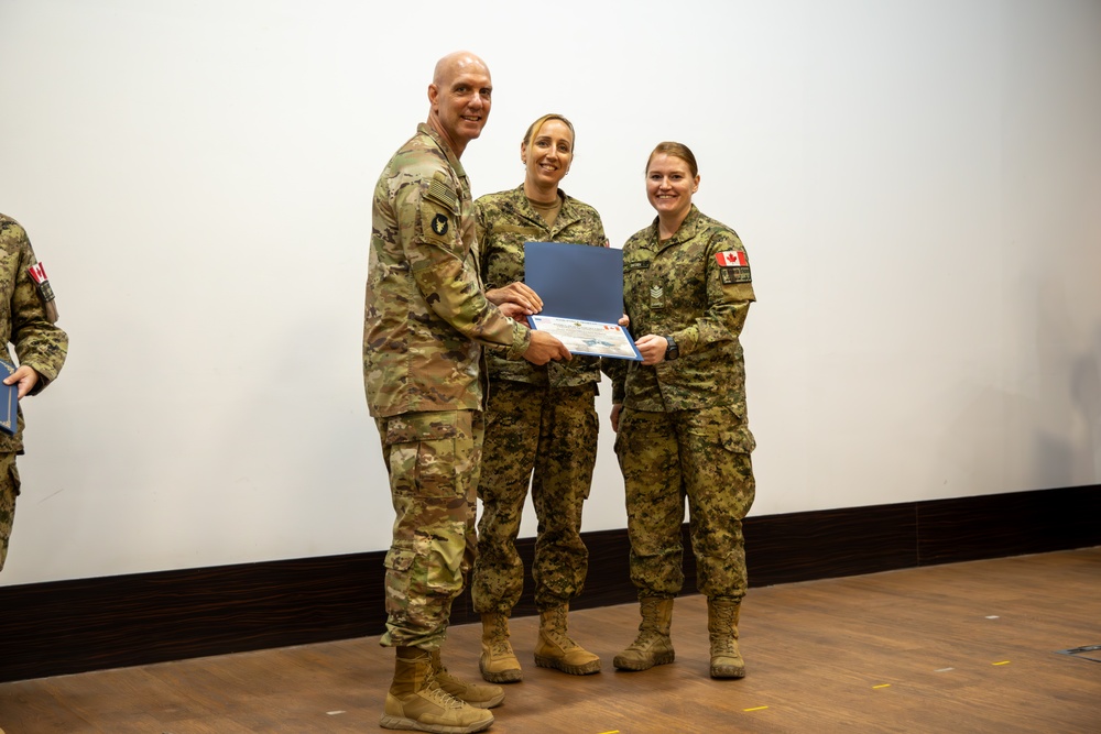 U.S. and JAF Soldiers get recognized at Women, Peace, and Security Ceremony