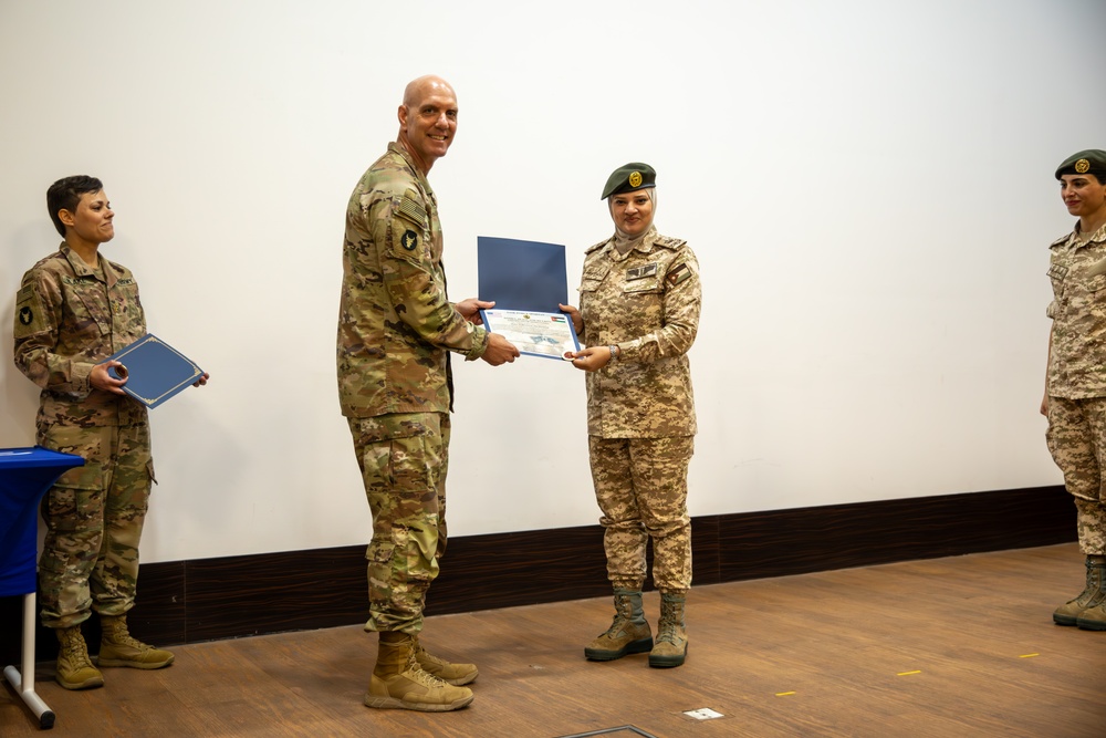 U.S. and JAF Soldiers get recognized at Women, Peace, and Security Ceremony