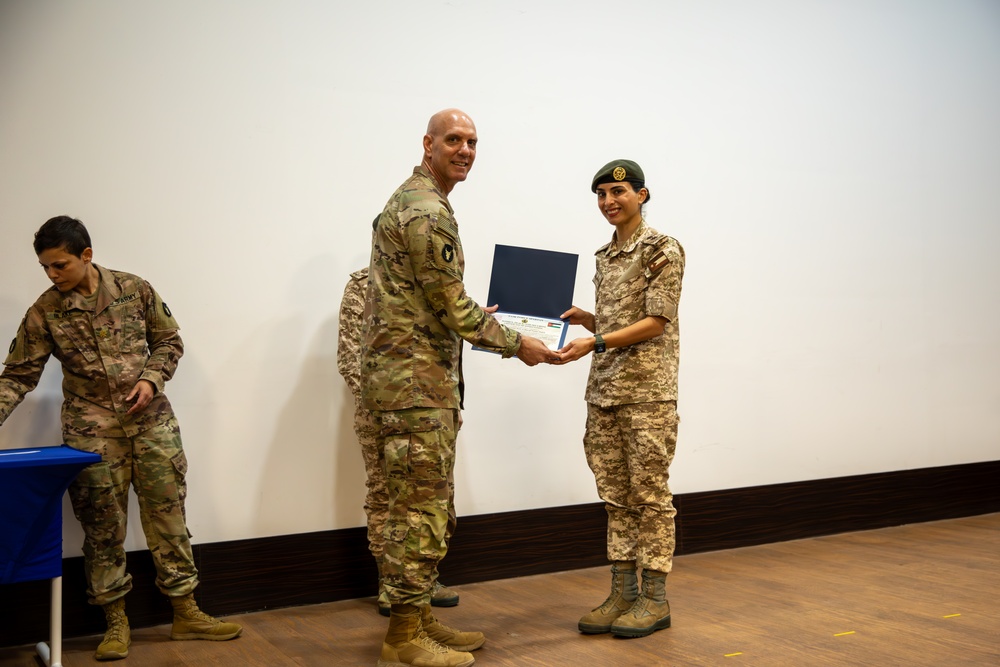 U.S. and JAF Soldiers get recognized at Women, Peace, and Security Ceremony