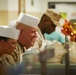 Deployed Marines Share Thanksgiving Table with Maj. Gen. Sofge and Sgt. Maj. McGinnis