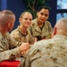 Deployed Marines Share Thanksgiving Table with Maj. Gen. Sofge and Sgt. Maj. McGinnis