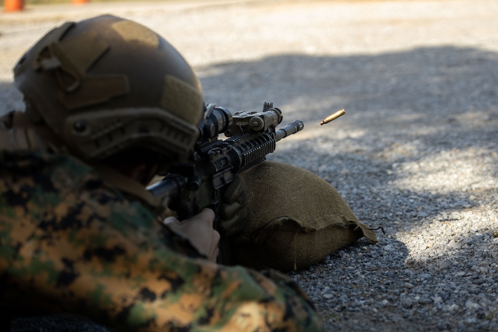 3rd Light Armored Reconnaissance Battalion conducts weapons field test