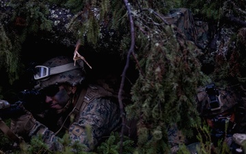 U.S. Marines Conduct a Force on Force Search and Destroy Exercise