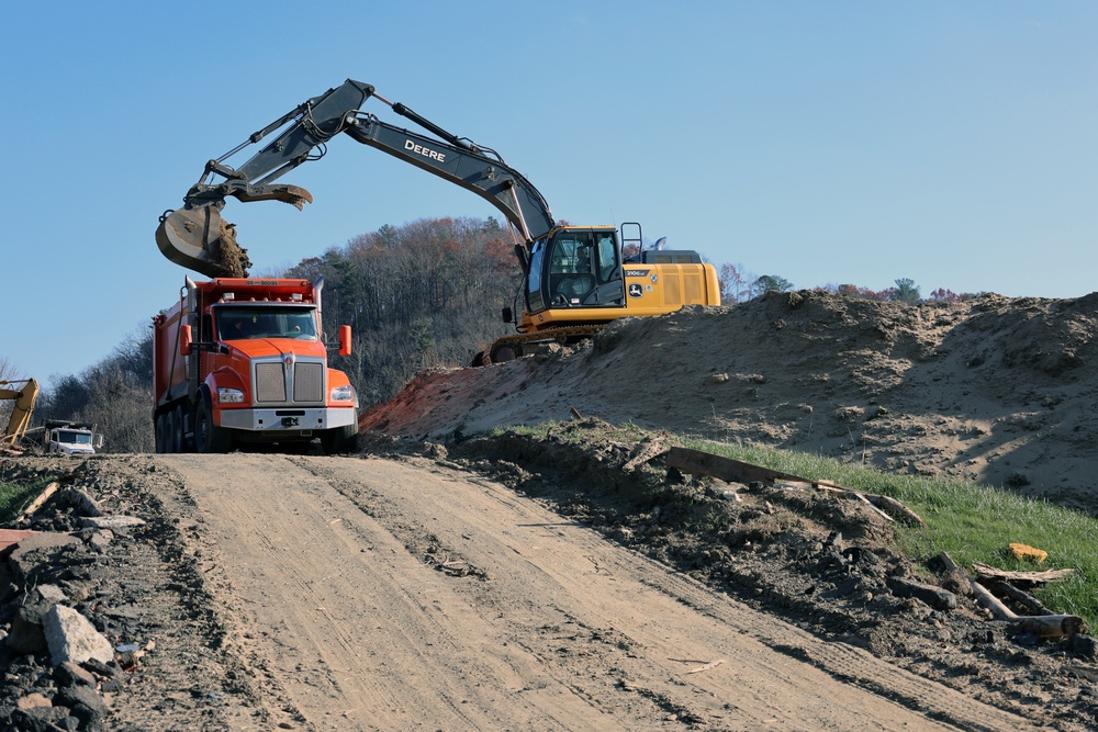 USACE continues debris removal in western North Carolina following Hurricane Helene