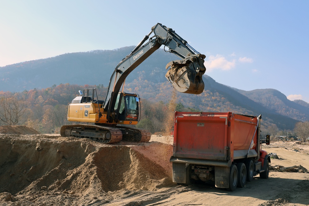 USACE continues debris removal in western North Carolina following Hurricane Helene