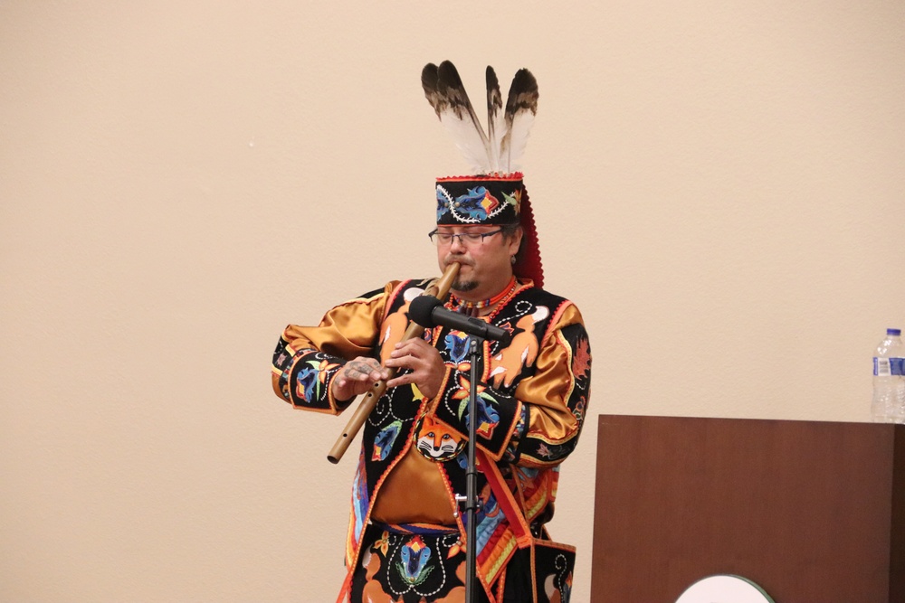 Storyteller with Red Cliff Band of Lake Superior Chippewa highlights Fort McCoy’s 2024 Native American Heritage Month observance