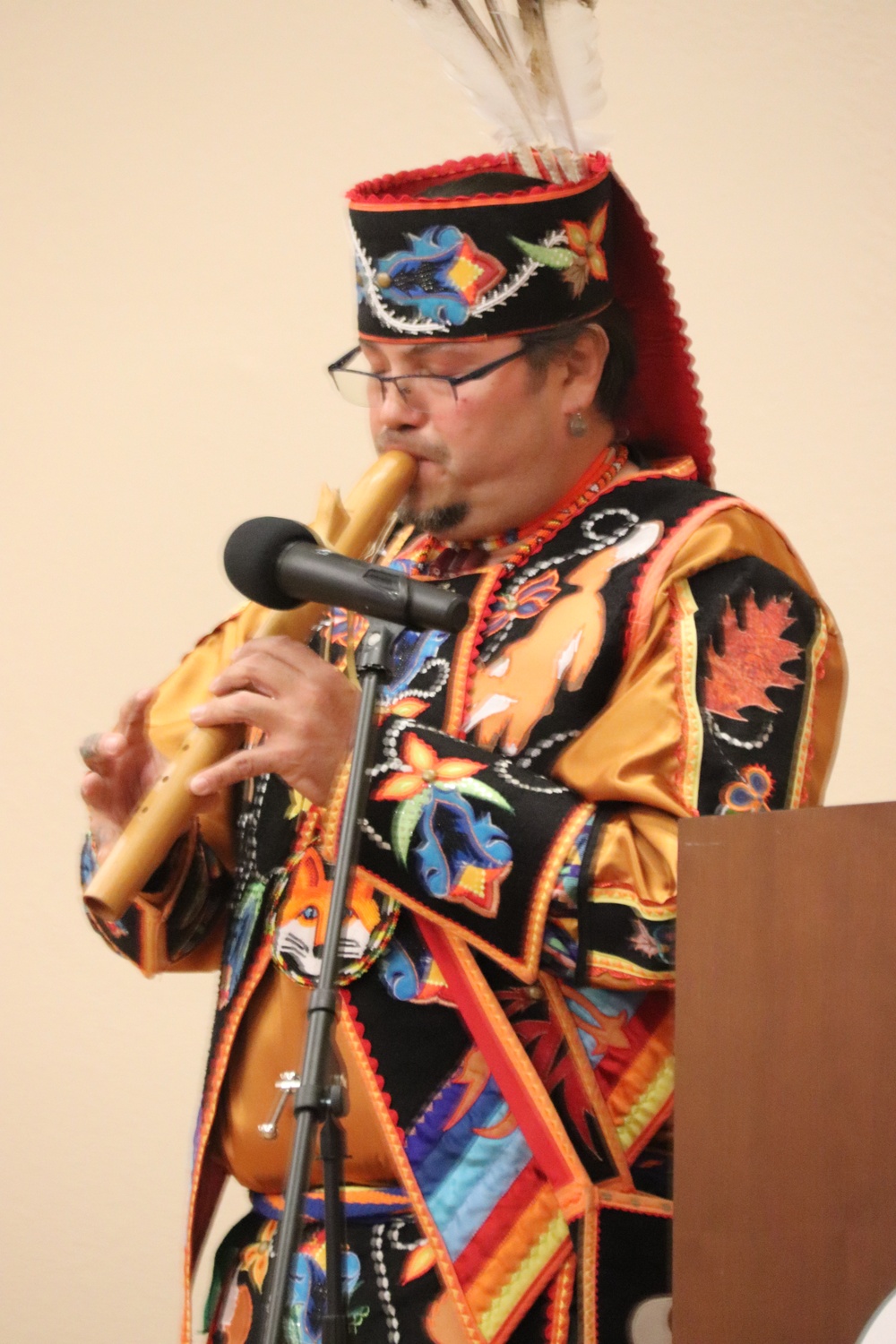 Storyteller with Red Cliff Band of Lake Superior Chippewa highlights Fort McCoy’s 2024 Native American Heritage Month observance