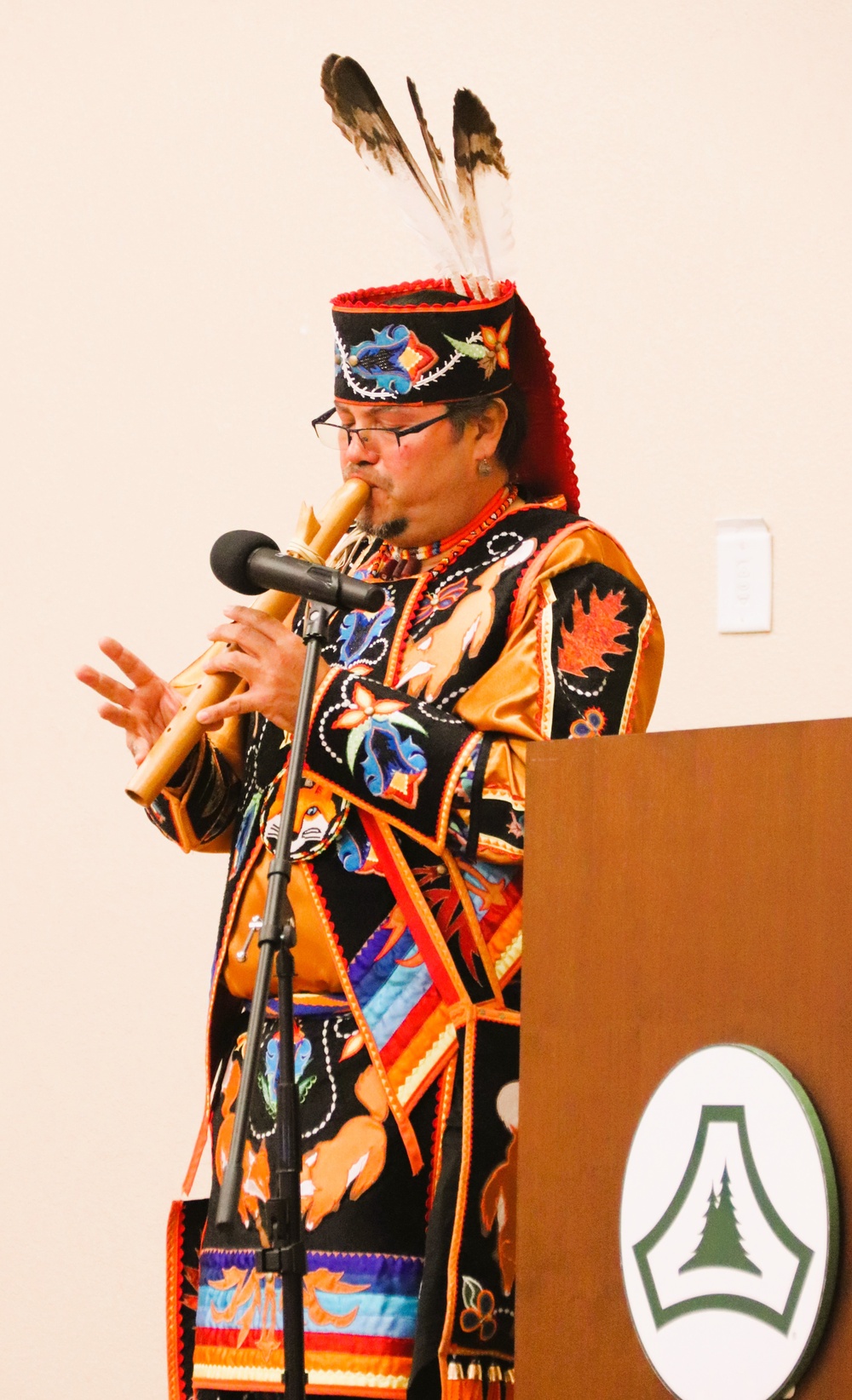 Storyteller with Red Cliff Band of Lake Superior Chippewa highlights Fort McCoy’s 2024 Native American Heritage Month observance