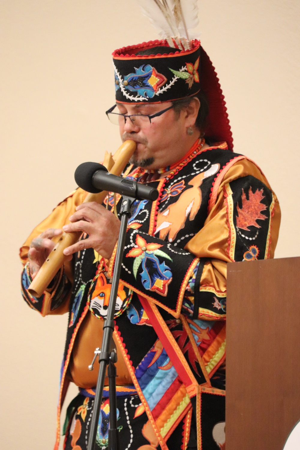 Storyteller with Red Cliff Band of Lake Superior Chippewa highlights Fort McCoy’s 2024 Native American Heritage Month observance