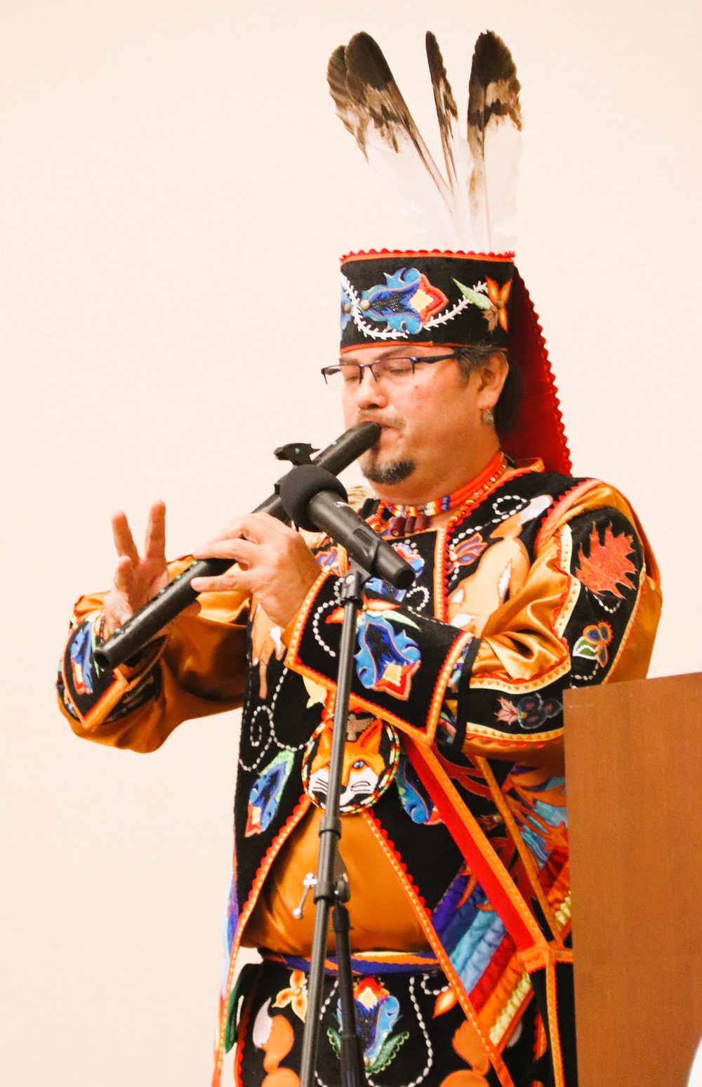 Storyteller with Red Cliff Band of Lake Superior Chippewa highlights Fort McCoy’s 2024 Native American Heritage Month observance