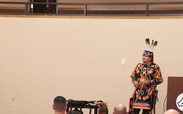 Storyteller with Red Cliff Band of Lake Superior Chippewa highlights Fort McCoy’s 2024 Native American Heritage Month observance