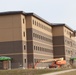 November 2024 construction operations for fiscal year 2022-funded barracks project at Fort McCoy