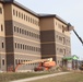 November 2024 construction operations for fiscal year 2022-funded barracks project at Fort McCoy