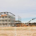 November 2024 construction operations for Fort McCoy East Barracks Project