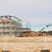 November 2024 construction operations for Fort McCoy East Barracks Project