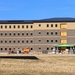 November 2024 construction operations for fiscal year 2022-funded barracks project at Fort McCoy