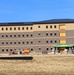 November 2024 construction operations for fiscal year 2022-funded barracks project at Fort McCoy