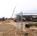 November 2024 construction operations for Fort McCoy East Barracks Project