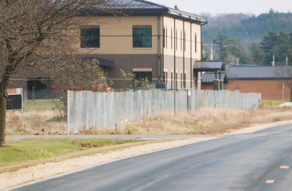 Construction under way for 2 new 4-story Collective Training Officers Quarters at Fort McCoy